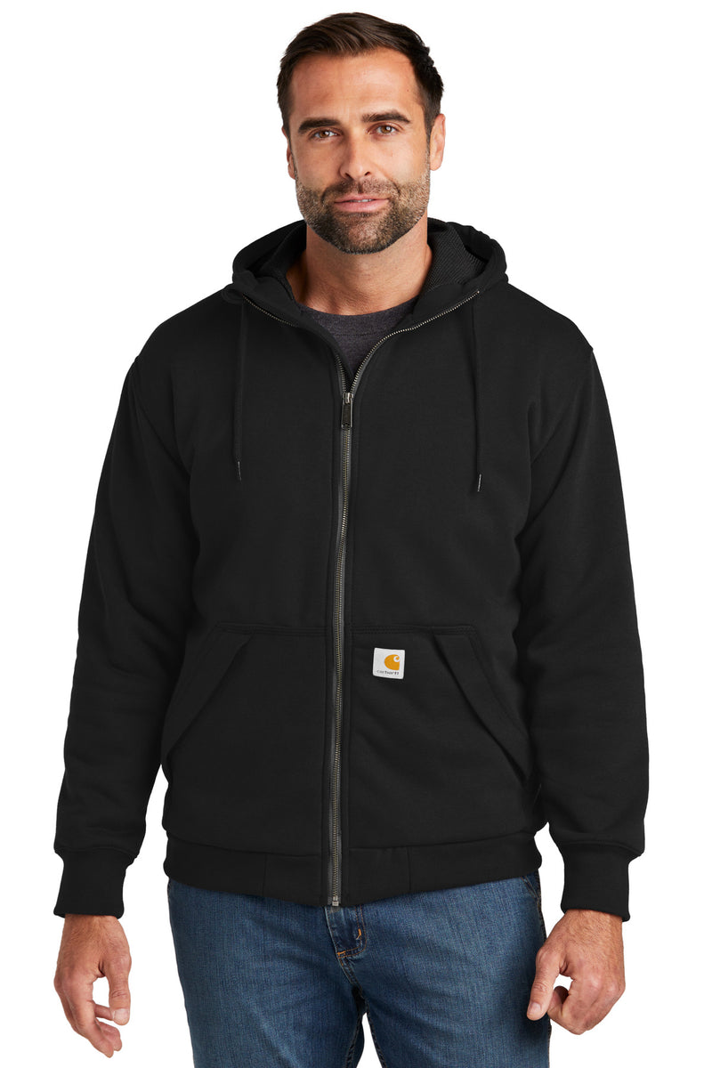 r*6様 Carhartt J14 ブラック ジャンパー X-Large Carhartt® Midweight Thermal-Lined Full-Zip Sweatshirt CT104078